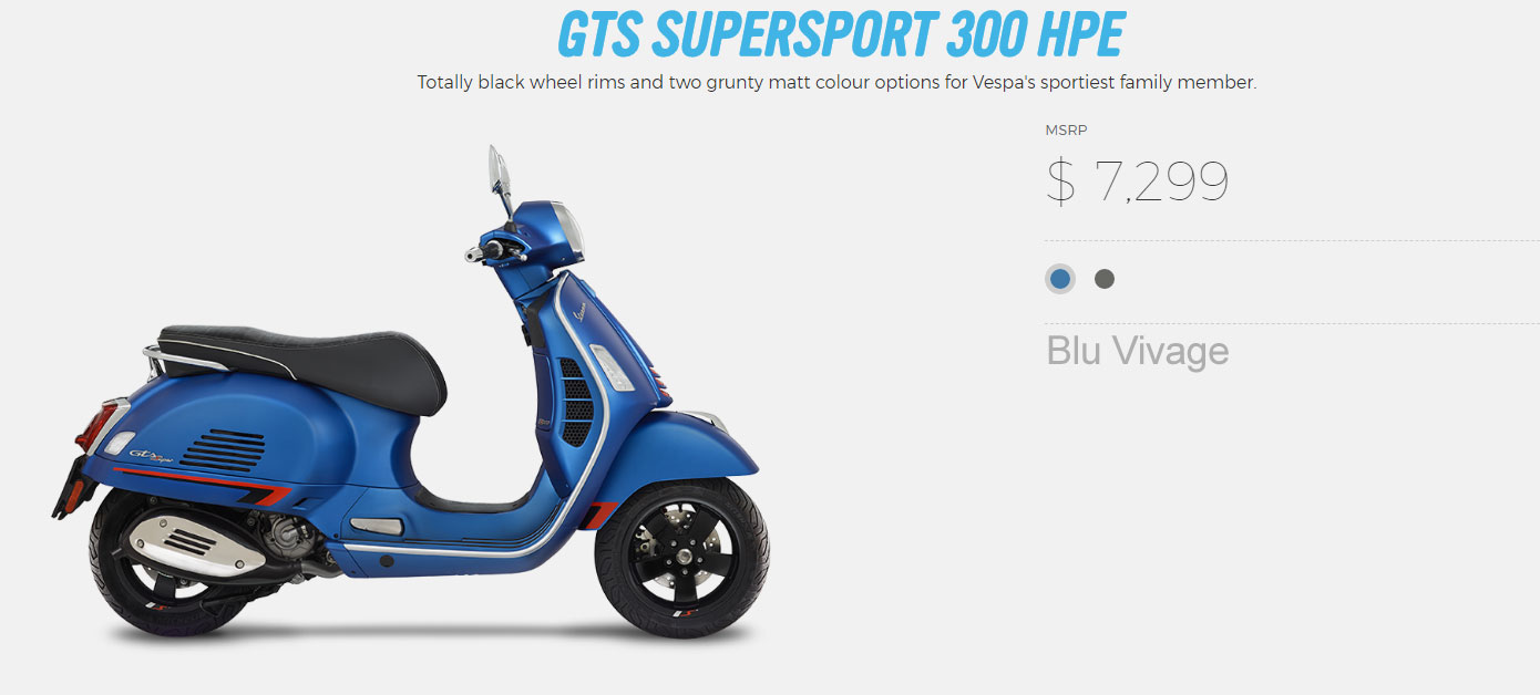 Vespa GTS SuperSport 300 HPE